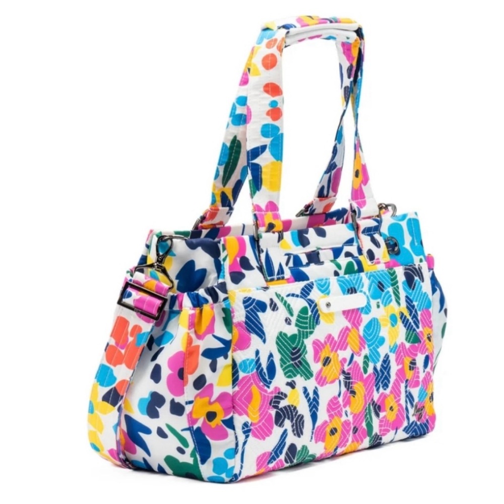 NWT LUG Dilly Dally Tote Bag - Wildflower Brights